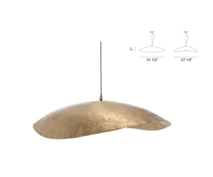 Brass Suspension Lamp Paola Navone Design for Gervasoni available at Rifugio Modern of Denver | Luxury Italian Furnishings  