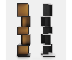 Qubit | Bookcase   Designed by Victor Vasilev for MDF Italia  Abailable available at Rifugio Modern Denver Based, Italian Focused, Multibrand Studio  Colorado,  Wyoming, Nebraska, Utah, and USA 