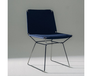 Neil Denim | Chair  Designed by Jean Marie Massaud for MDF Italia  Abailable available at Rifugio Modern Denver Based, Italian Focused, Multibrand Studio  Colorado,  Wyoming, Nebraska, Utah, and USA 