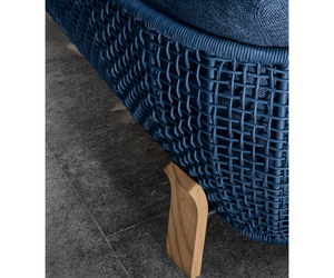 Argo//Wood Sofa Love Seat Talenti Outdoor Living at Rifugio Modern 