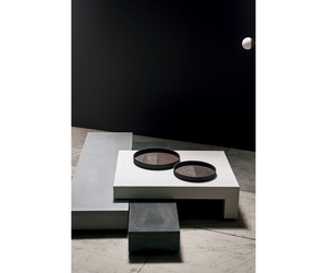 Jenga small table Designed by Draga & Aurel for Baxter available at Rifugio Modern | Jenga Baxter Price| Designed by Draga & Aurel An occasional table available in different shapes & sizes covered with white, light grey or dark grey concrete.Product Inquiry 