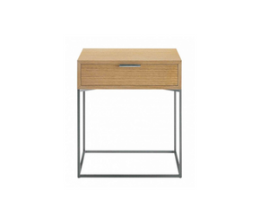Oscar Nightstand with Drawer Emaf Progetti Design for Zanotta available at Rifugio Modern