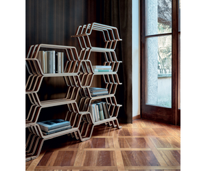 MHC.2 | Bookcase  Designed by Yasuhiko Itoh for Molteni&C  Available at Rifugio Modern Italian Furniture of Colorado Wyoming Florida and USA. Molteni&C Available at Rifugio Modern. 