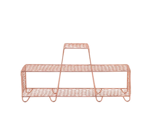 Designed by Paola Navone for Gervasoni Coffee tables and mesh magazine racks in copper-plated steel wire make up the Cross collection. The mesh is folded and shaped in different configurations that give life to a family of furnishings with small dimensions that, thanks to their structure and thin lines, fit perfectly into any environment. Actual product may vary from images shown on website. Please contact info@rifugiomodern.com for finish and fabric samples.