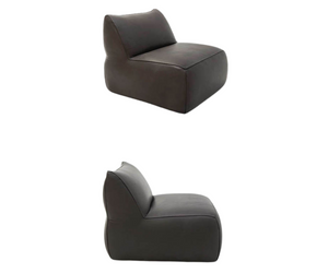 Designed by Pianca As light as a cloud, modern and unconventional: Eden armchair stands out for its playful, casual character. Breaking with tradition, the design does away with a rigid frame and base in favour of expanded polyurethane padding and a technical fabric Actual product may vary from images shown on website. Please contact info@rifugiomodern.com for finish and fabric samples.