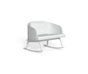Cleosoft//Alu Rocking Chair Talenti  Outdoor Living at Rifugio Modern