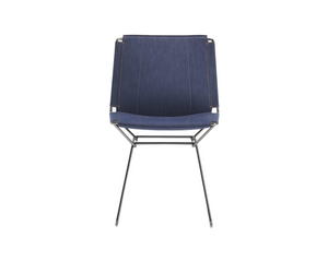 Neil Denim | Chair Designed by Jean Marie Massaud for MDF Italia Abailable available at Rifugio Modern Denver Based, Italian Focused, Multibrand Studio Colorado, Wyoming, Nebraska, Utah, and USA