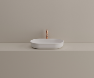 Designed by Benedini Association for Agape Undici washbasins, the name, italian for “eleven” comes from the characteristic that remains unchanged in the different versions: the height of 11 cm. Made of white solid surface with thermoforming processing, they are available in three shapes Actual product may vary from images shown on website. Please contact info@rifugiomodern.com for fabric and finish samples.