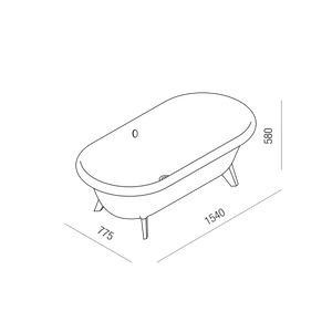 Ottocento Small | Bathtub