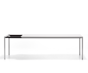 Extension | Table  Designed by Bruno Fattorini for MDF Italia  Abailable available at Rifugio Modern Denver Based, Italian Focused, Multibrand Studio  Colorado,  Wyoming, Nebraska, Utah, and USA 