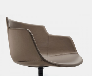 Flow Leather | Chair  Designed by Jean Marie Massaud for MDF Italia  Abailable available at Rifugio Modern Denver Based, Italian Focused, Multibrand Studio  Colorado,  Wyoming, Nebraska, Utah, and USA 