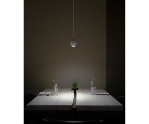 Designed by Massimiliano Alajmo - Raffaele Alajmo for Davde Groppi Simple and exquisite.  230-240 V - 50/60 Hz LED MAX 20 W 12 V - GU4 Actual product may vary from images shown on website. Please contact info@rifugiomodern.com  for finish samples. 