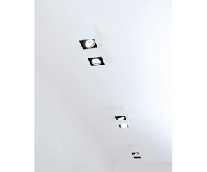 Designed by Davide Groppi  Metal adjustable ceiling lamp   100-240 V - 50/60 Hz LED MAX 18 W  Actual product may vary from images shown on website. Please contact info@rifugiomodern.com  for finish samples. 