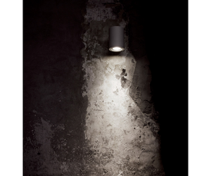 Designed by Omar Carraglia for Davide Groppi  Metal - Adjustable glass outdoor lamp IP65   100-240 V - 50/60 Hz LED MAX 12 W - E27 Actual product may vary from images shown on website. Please contact info@rifugiomodern.com  for finish samples.