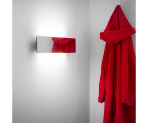 Designed by Federico Delrosso for Davide Groppi  Metal - Mirror wall lamp   220-240 V - 50/60 Hz LED 23 W Actual product may vary from images shown on website. Please contact info@rifugiomodern.com  for finish samples. 