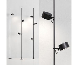 Designed by Daniele Sprega for Davide Groppi  Metal - AISI 316L Stainless Steel outdoor lamp with adjustable spotlight IP65   MAX 700 mA DC LED 8,4 W Actual product may vary from images shown on website. Please contact info@rifugiomodern.com  for finish samples. 