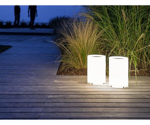 Bestetti Associatii & Davide Groppi Design  Methacrylate - Metal - Polycarbonate outdoor lamp IP65  100-240 V - 50/60 Hz LED MAX 18 W - E27 Actual product may vary from images shown on website. Please contact info@rifugiomodern.com  for finish samples. 