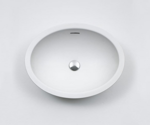 Designed by Benedini Association for Agape Made of white Cristalplant® biobased, the Spoon and Spoon XL washbasins can give life to multiple compositional possibilities: for example in the countertop version on a Flat XL oak top. The enlarged shapes of Spoon XL maintain its essential and enveloping elegance unaltered. Actual product may vary from images shown on website. Please contact info@rifugiomodern.com for fabric and finish samples.