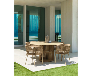 Cliff Dining Armchair Talenti Outdoor Living at Rifugio Modern 