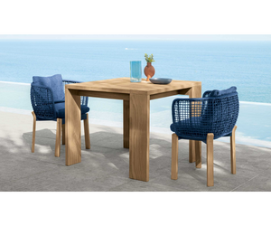 Argo//Wood 95X95 Dining Table  Talenti  Outdoor Living at Rifugio Modern