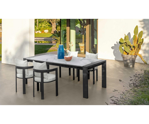 Argo//Alu 280X100 Dining Table  Talenti  Outdoor Living at Rifugio Modern