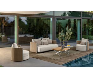 George 2 Seater Sofa Talenti Outdoor Living at Rifugio Modern 