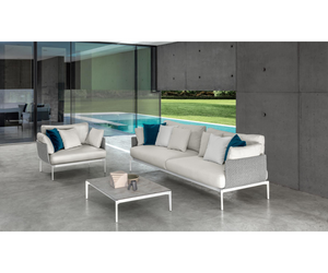 Leaf 3 Seater Sofa Talenti Outdoor Living at Rifugio Modern   