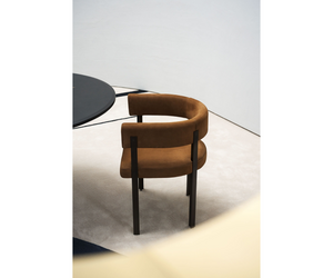 T Chair Designed by Federico Peri for Baxter Available at Rifugio Modern Luxury Armchair Leather Baxter  