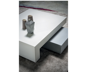 Jenga small table Designed by Draga & Aurel for Baxter available at Rifugio Modern | Jenga Baxter Price| Designed by Draga & Aurel An occasional table available in different shapes & sizes covered with white, light grey or dark grey concrete.Product Inquiry 