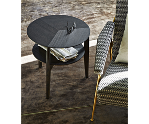 When | Small Table  Designed by Rodolfo Dordoni for Molteni&C  Available at Rifugio Modern Italian Furniture of Colorado Wyoming Florida and USA. Molteni&C Available at Rifugio Modern. 