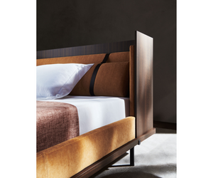 Twelve A.M | Bed  Designed by Neri&Hu for Molteni&C  Availabe at Rifugio Modern Italian Furniture of Colorado Wyoming Florida and USA. Molteni&C Availabe at Rifugio Modern. 