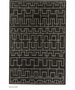 Kristiina Lassus Design  Otane is another design in the Rugs Kristiina Lassus collection which combines bold, geometric forms with gentle and peaceful asymmetry. Inspired by ancient tribal decorations, organic forms and hand-drawn lines, Otane is currently available in three colour-ways. Actual product may vary from images shown on website. Please contact info@rifugiomodern.com for finish samples.