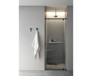 Designed by Giulio Gianturco & Mario Tesarollo for Agape The Plan-a program embodies the long architectural tradition of the frame in the contemporary shower. A sophisticated dialogue between closures with ephemeral transparency, the almost inexorable precision of the aluminum structural elements breaks up the volume in a continuous cross-reference between elements. Actual product may vary from images shown on website. Please contact info@rifugiomodern.com for fabric and finish samples.