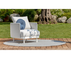 Frame Living Armchair  Talenti  Outdoor Living at Rifugio Modern