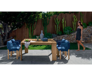 Cruise//Teak Dining Chair at Rifugio Modern. Rifugio Modern carries Talenti outdoor living 