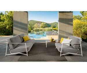 Cottage Sofa Luxury 3 Seater Talenti Outdoor Living at Rifugio Modern   