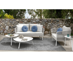 Milo Two-Seater Sofa Talenti Outdoor Living at Rifugio Modern