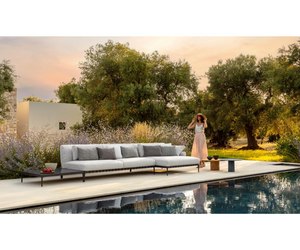 Salinas Modular Sofa Talenti Outdoor Living at Rifugio Modern