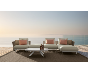 Coral Modular Sofa Talenti Outdoor Living at Rifugio Modern